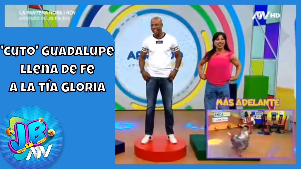 El 'Cuto' Guadalupe llena de fe a la tía Gloria en 'Aprendo en mi Jato'