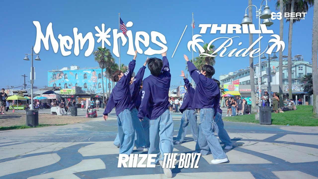 NEWBEAT(NBT/뉴비트) 2024 US Busking | 라이즈(RIIZE) ‘Memories’+더보이즈(THE BOYZ) ‘THRILL RIDE’ (Moving ver.)