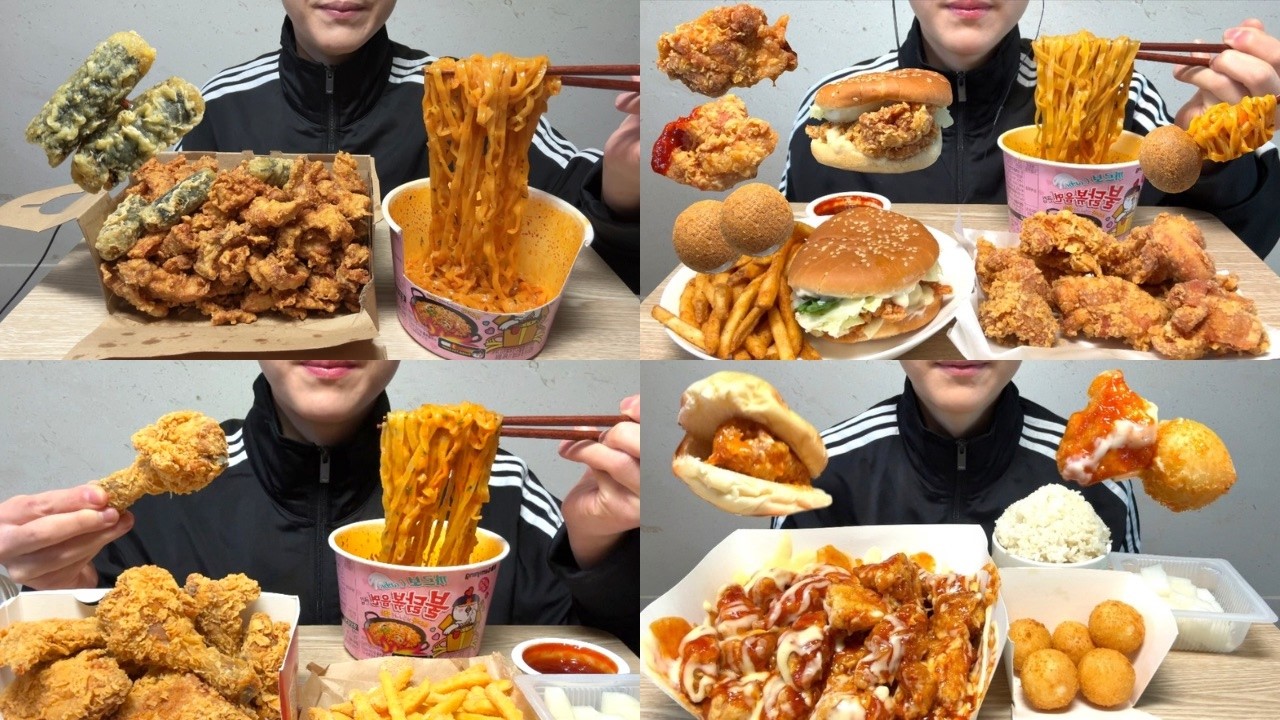 🍗 치킨 먹방 모음집 🍗 뿌링클 콰삭킹 맛초킹 슈프림양념치킨 황금올리브 먹방~!!  FRIED CHICKEN 30 Minute ASMR MUKBANG EATING SOUNDS