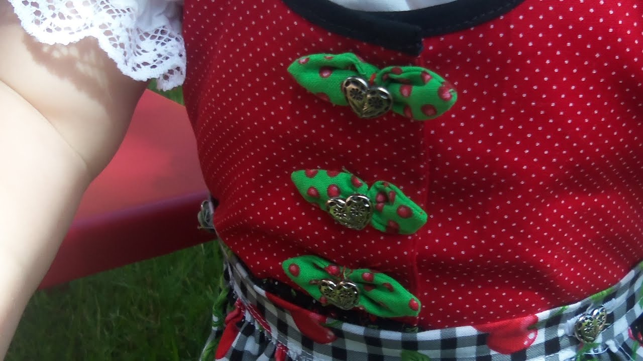 PART 1 Step by step making baby dirndl