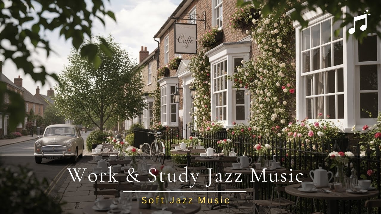 JAZZ COFFEE SHOP AMBIENCE | Relaxing Focus Coffee Shop Jazz