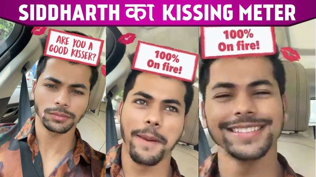 Is Siddharth Nigam A Good Kisser, The Result Will Shock You |