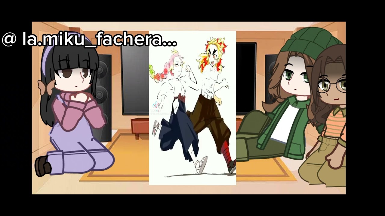 la amigas de mei mei reaccionan a mei mei es mitsuri kanroji (primer video)