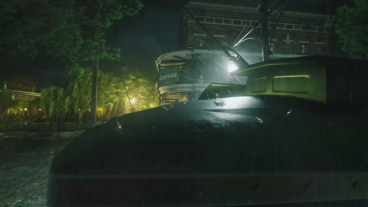 Silent Old City Rain & Thunderstorm &mdash; Tranquil Night Ambience 🌙