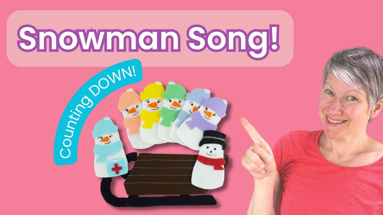 Circle Time Song: Snow Friend Count Down | Fun Winter Song for Kids