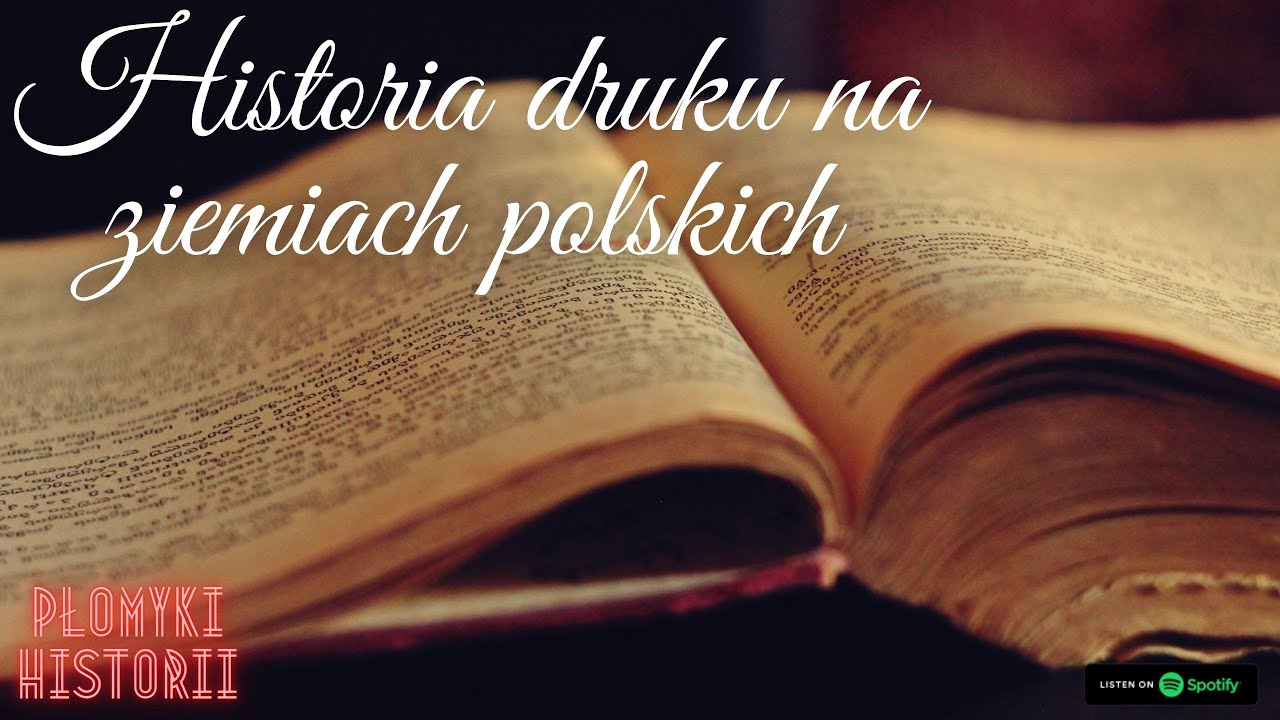 Płomyki Historii na szybko - historia druku na ziemiach polskich #druk #haller #guttenberg