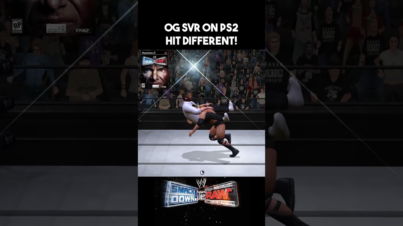 Old PS2 WWE Games just hit different 😮&zwj;💨