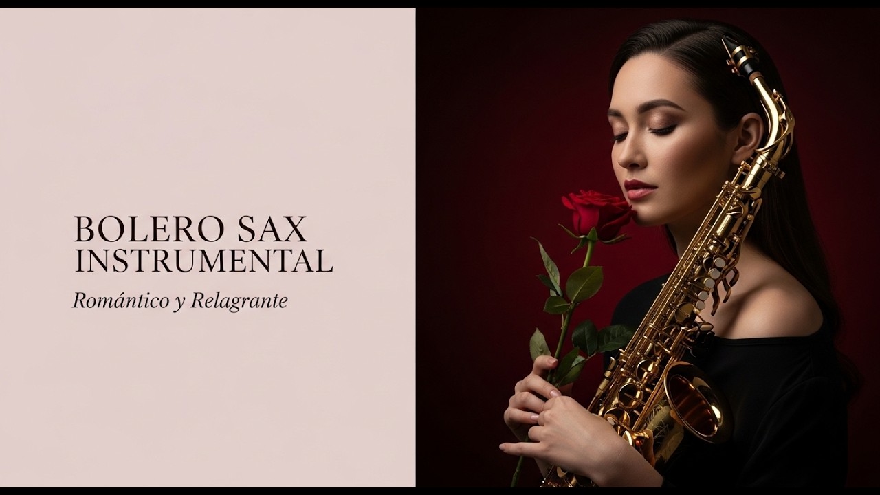 Latin Bolero Sax Instrumental Night | Sax Romántico de Amor Nocturno