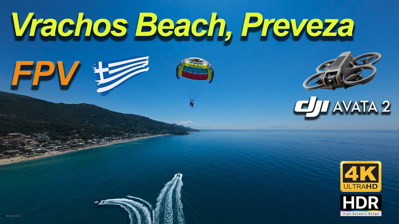 Dji Avata 2 | Mid Range FPV | Vrachos beach, Preveza | 4K