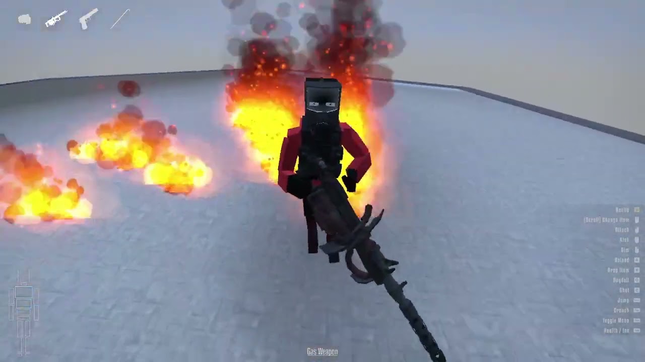 Создаю Пиро из TF2 в Gore box.