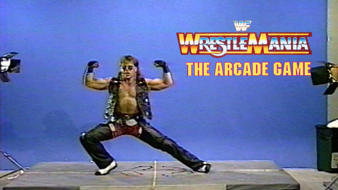 Shawn Michaels had never worked so hard! | Behind-the-Scenes Footage of Wrestlemania The Arcade Game