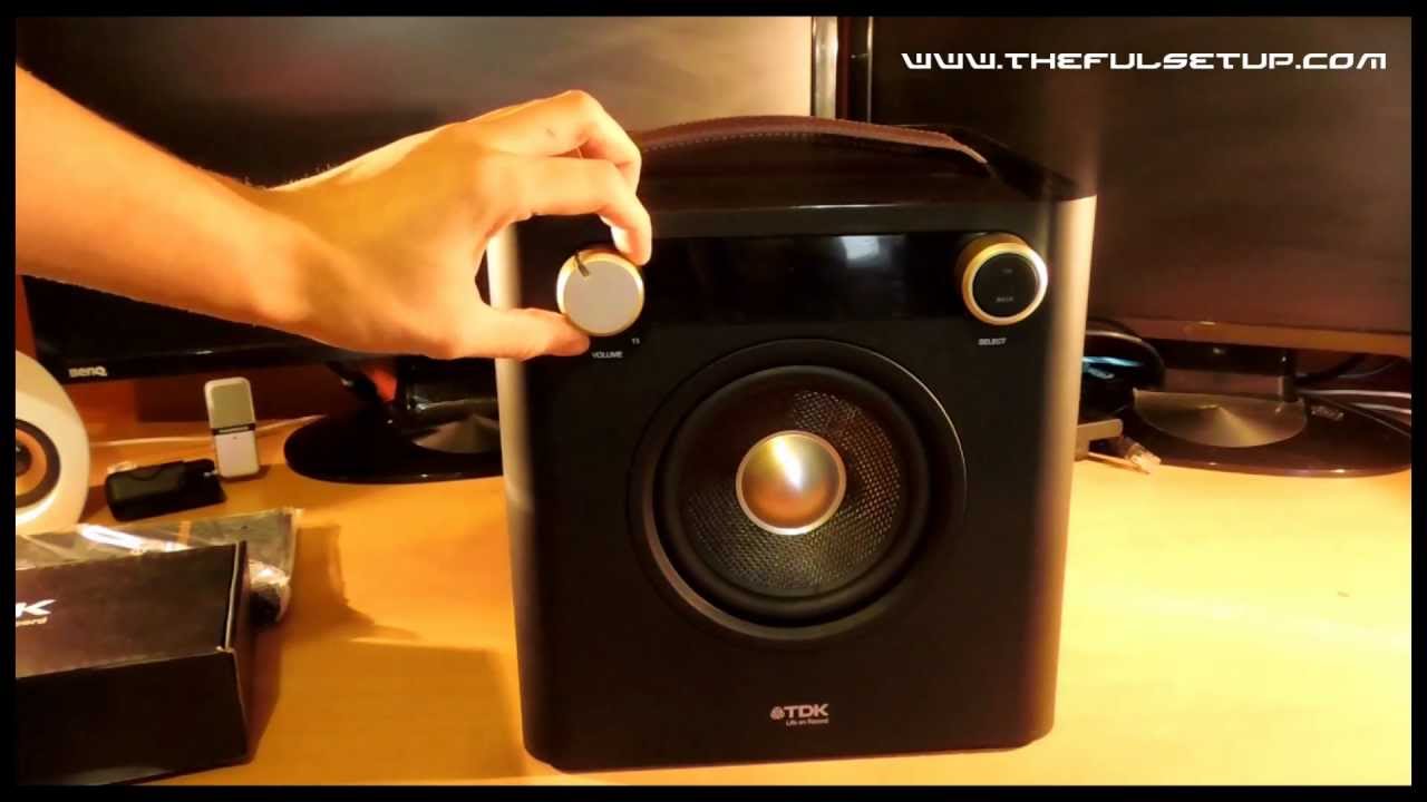 tdk sound cube unboxing and review no sound check