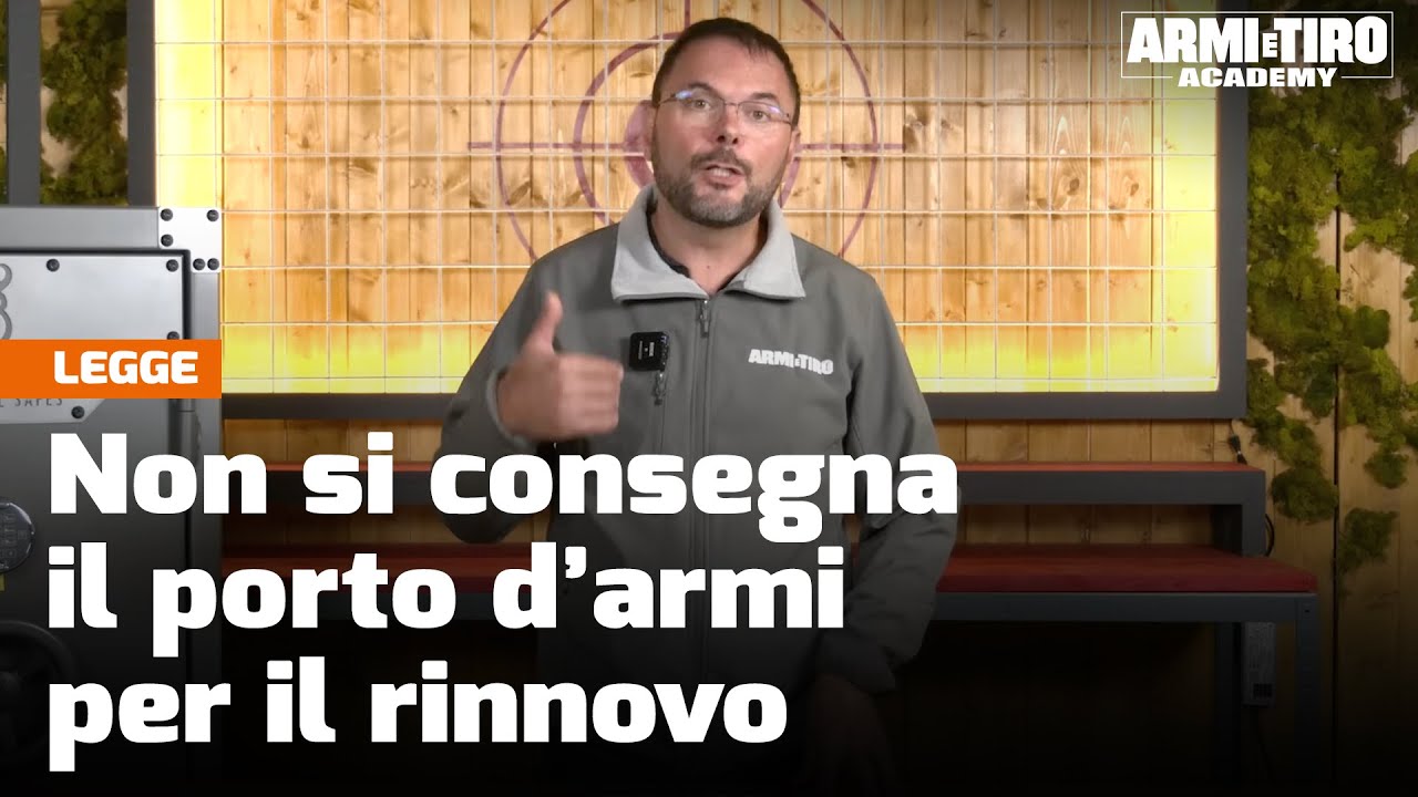 Rinnovo del porto d'armi: &egrave; obbligatorio consegnare il documento in scadenza? - Armi e Tiro Academy