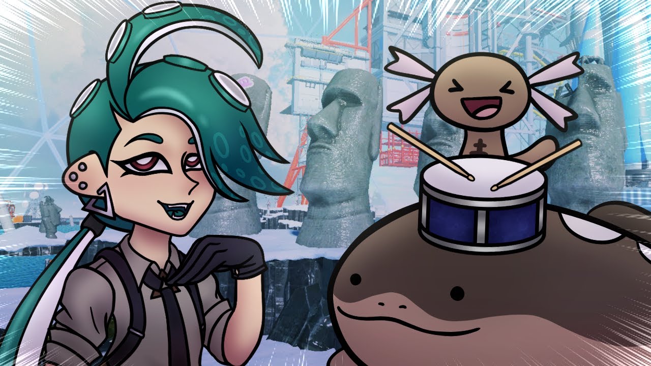 Paldean Wooper Line Sings BANG BANG BING (ft. Octoling Rika)