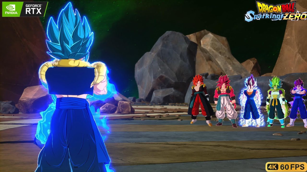 Gogito Blue Vs Ultimate fusions! Dragon Ball Sparking Zero 