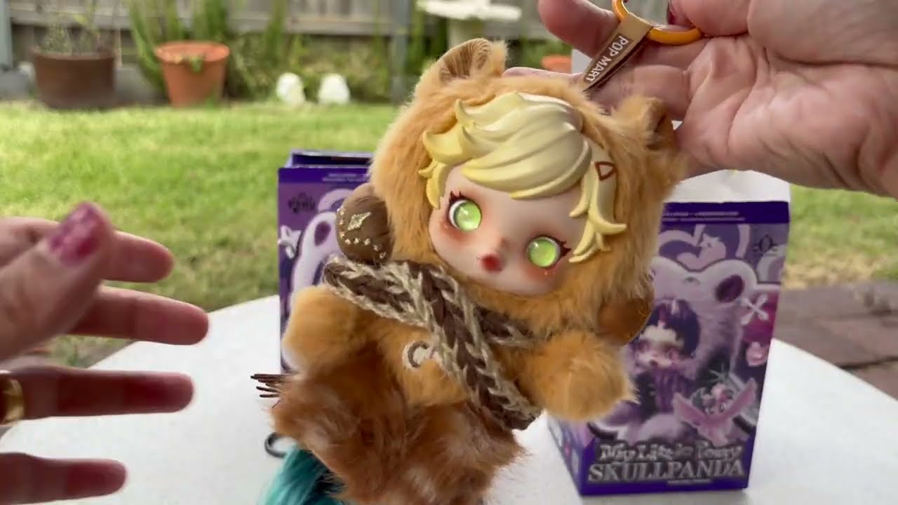 I got the SUPER SECRET! 😱🌈 SKULLPANDA MY LITTLE PONY Series Blindbox Unboxing Pop Mart 