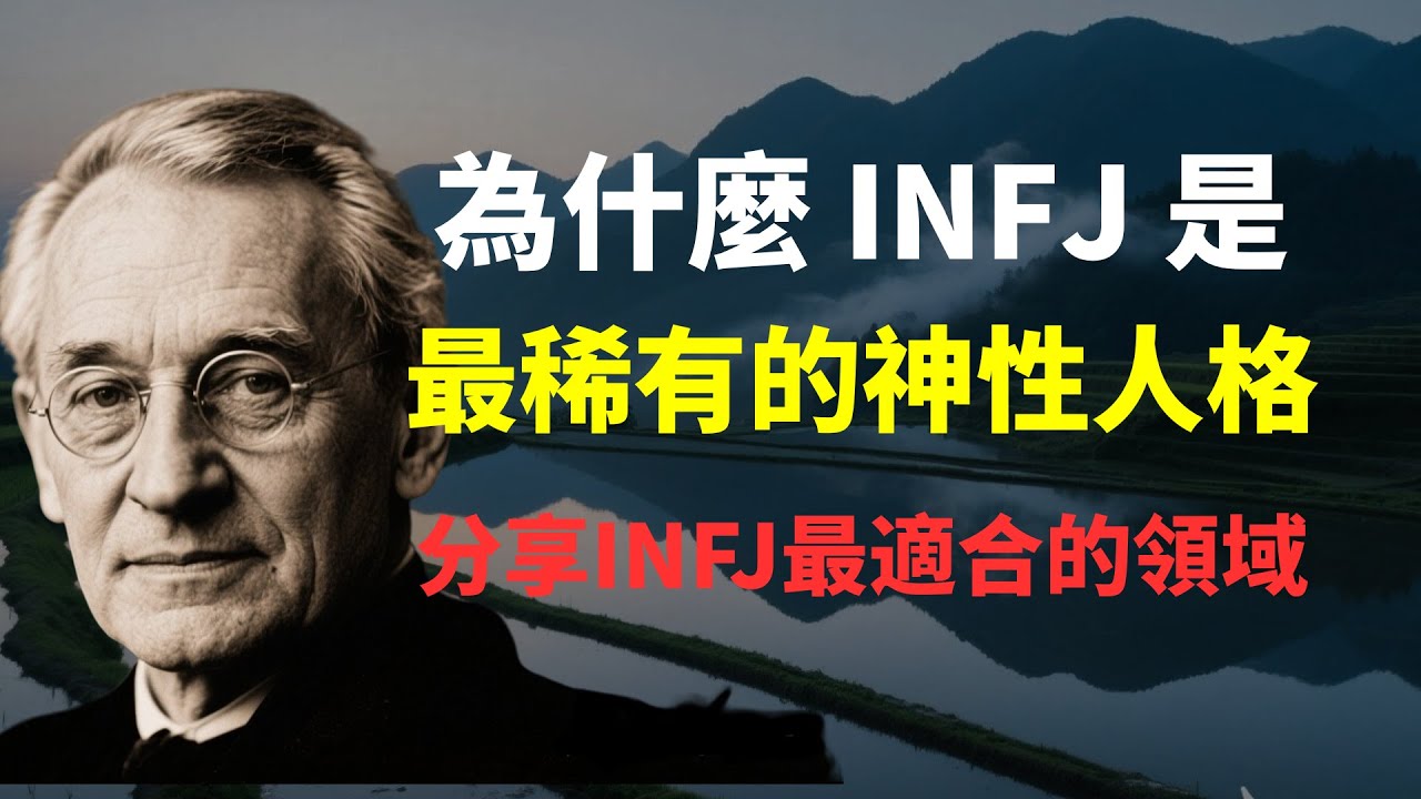 為什麼 INFJ 是最稀有的神性人格？分享 INFJ 最適合的領域#人生智慧 #mbti #人格 #人格特質