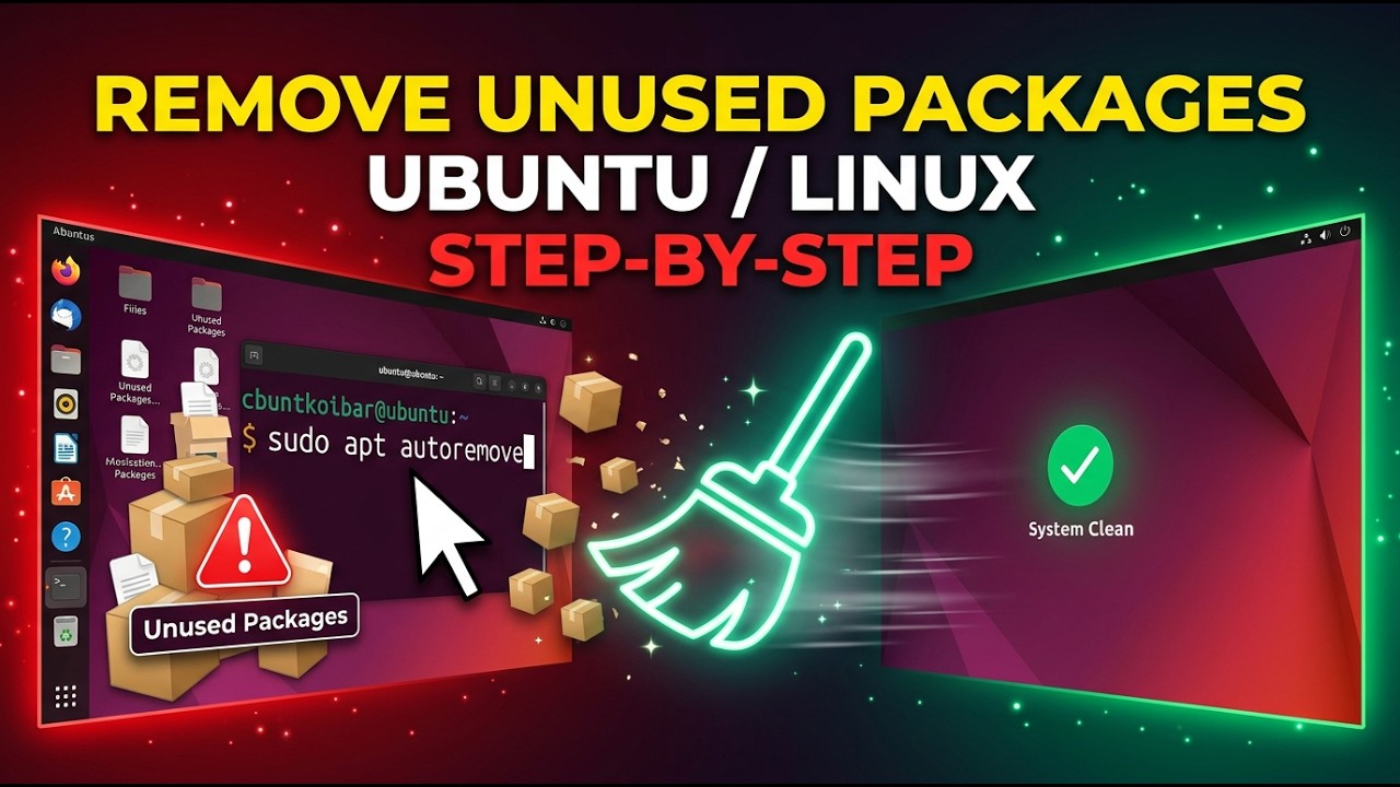 Как удалить неиспользуемые пакеты в Ubuntu/Linux (пошаговое руководство)
