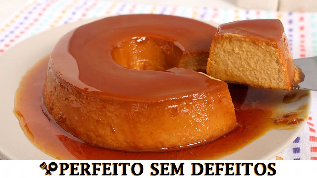 PUDIM DE DOCE DE LEITE PRONTO EM 30 MINUTOS - RECEITAS QUE AMO