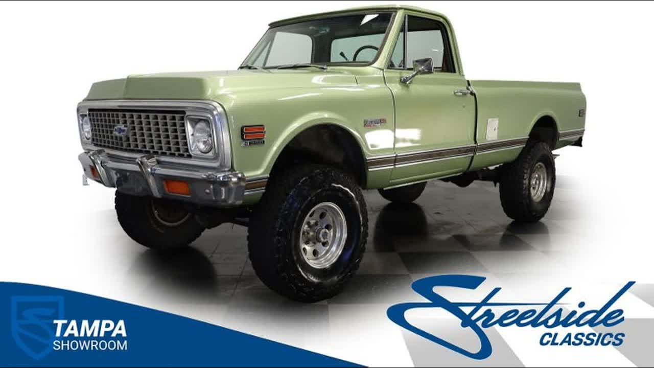 1972 Chevrolet K20 Restomod 4889-TPA for sale | Charlotte, Atlanta, Dallas, Tampa, Phoenix, Nas...