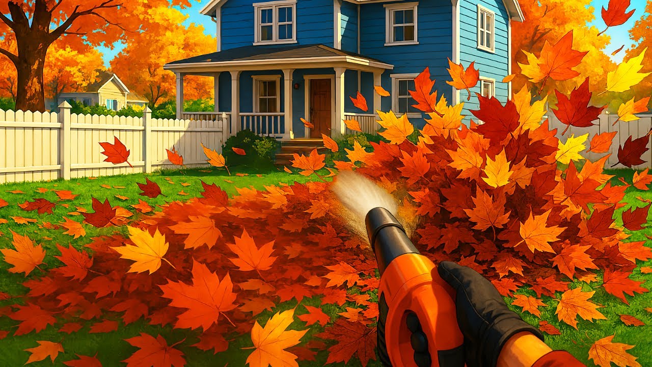 Run Your Own Leaf Blowing Business In This ADDICTIVE New Simulator...