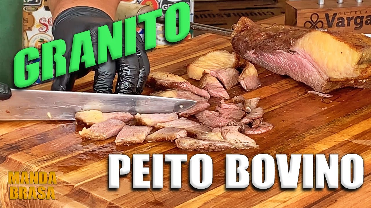 Como fazer granito, ponta de peito bovino. Três maneiras diferentes