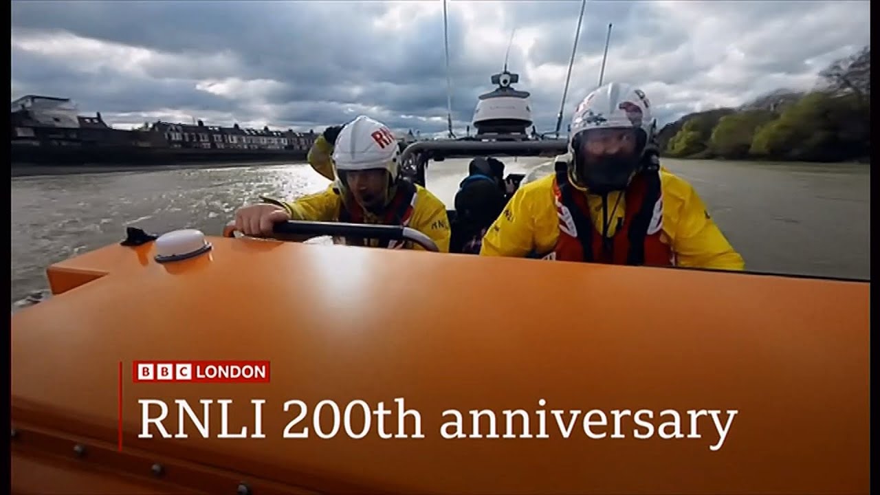 RNLI at 200 years old on the River Thames (report) in London (UK) 7/March/2024