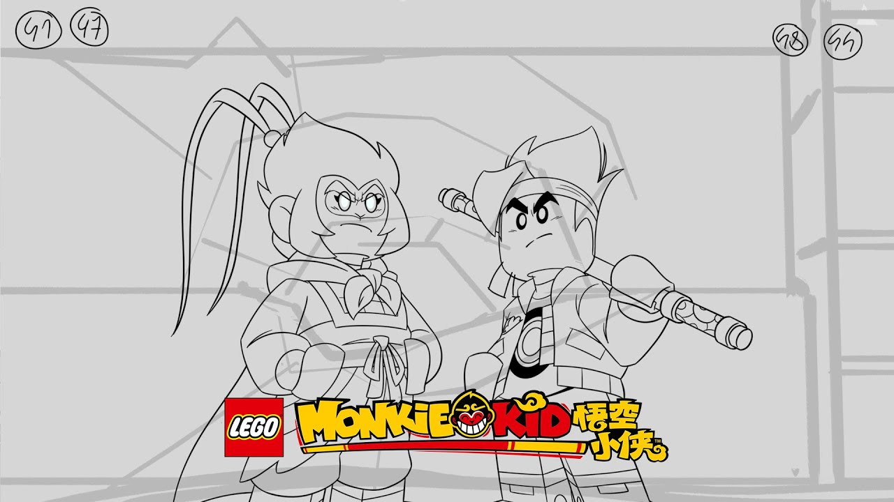 LEGO Monkie Kid s2 - ROUGH ANIMATION