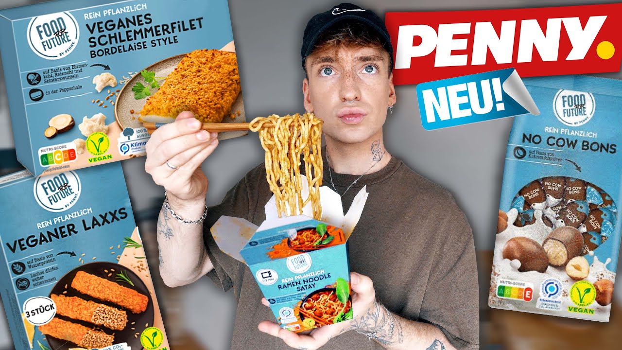 Ich teste PENNY's neue vegane Produkte! Schokobons, Schlemmerfilet, Lachs uvm. | Fabi Wndrlnd
