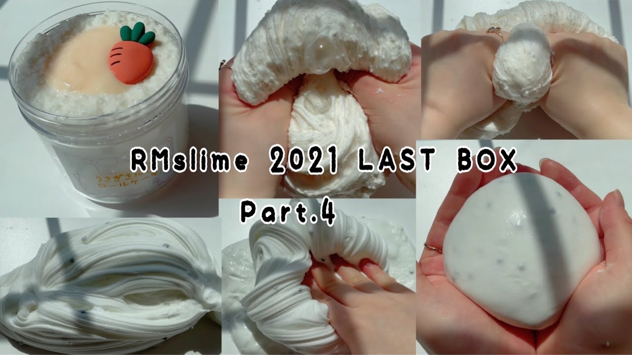 【販売】4月販売スライム紹介 Part .4《THANK YOU!》2021 LAST BOX【RMslime】