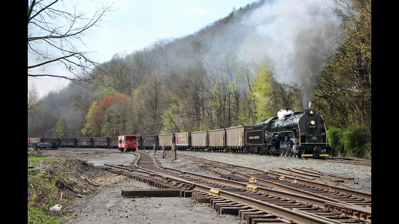 RBMN 2102 coal train Test run 4/26/22