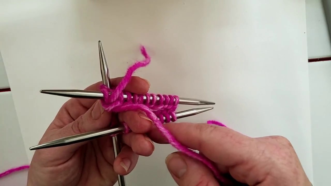 How To Cast On to Double Pointed Needles