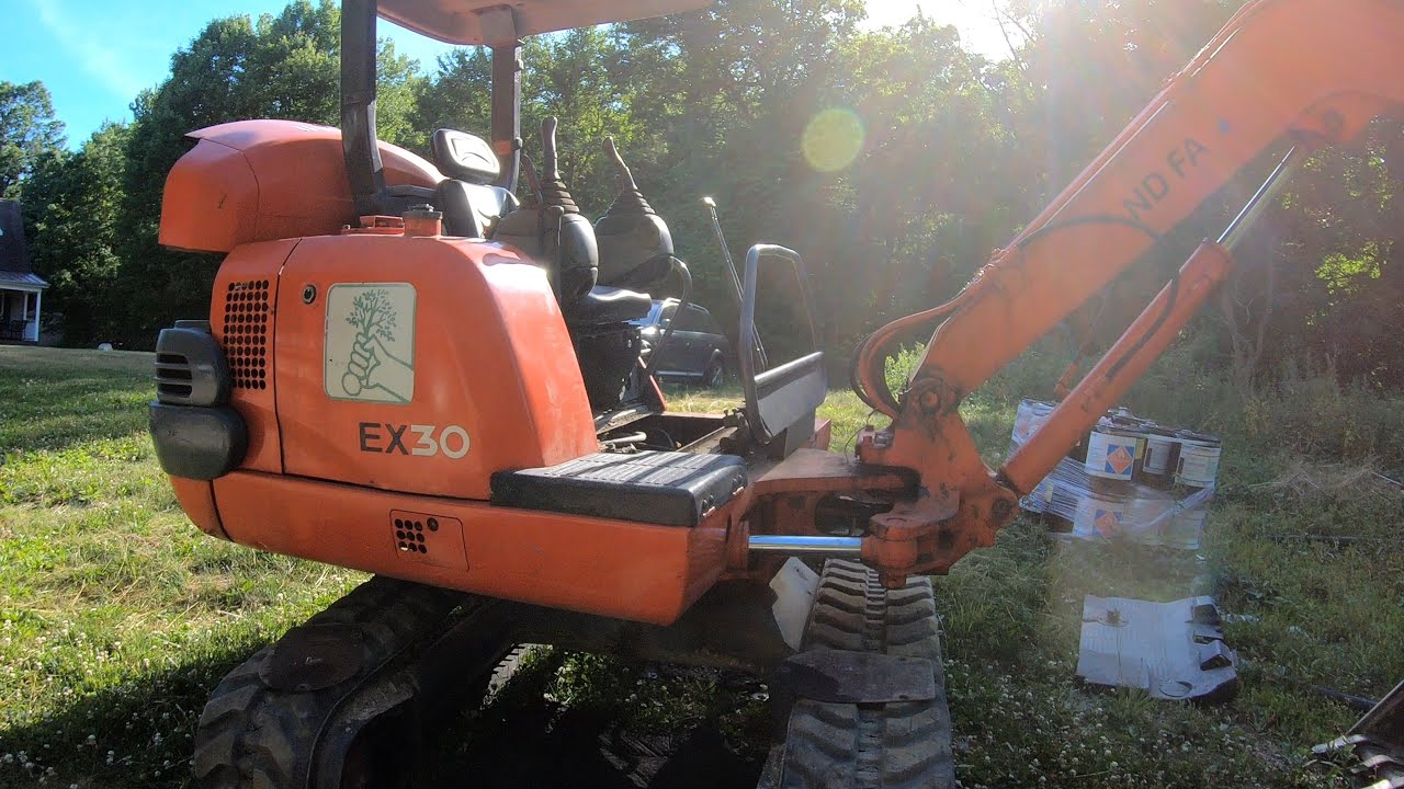 Hitachi ex-30 Excavator Center Joint Repair