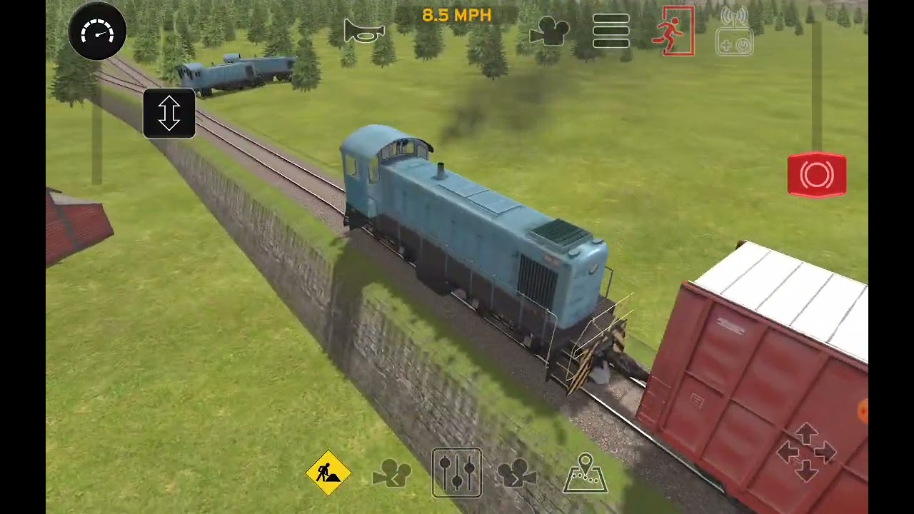apparently you don't need rails in trains and railroads