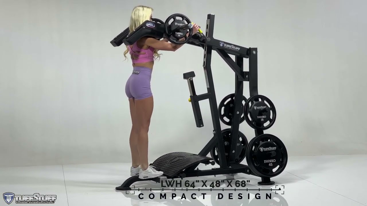 TuffStuff Proformance Plus Plate Loaded Power Squat | Fitness Direct