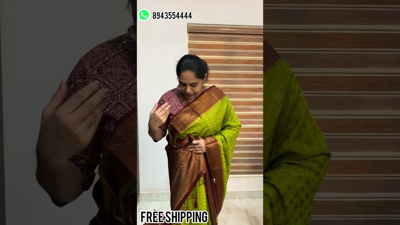 Chikku  merron combo Georget banarasi Restock വന്നിട്ടുണ്ട്🔥🔥🥳| and more colours available😱|
