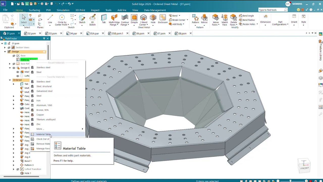 Обсуждение в сообществе Designcenter Solid Edge: Что нового в Solid Edge для работы с листовым ме...