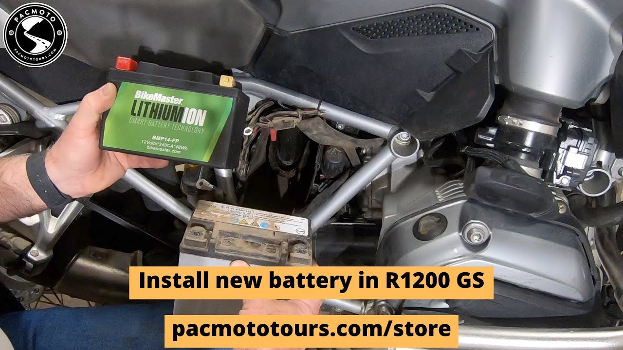 Install Battery in R1200GS