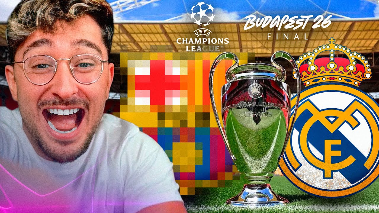 FINAL de la CHAMPIONS en MODO CARRERA REAL MADRID en RECONSTRUCCIÓN
