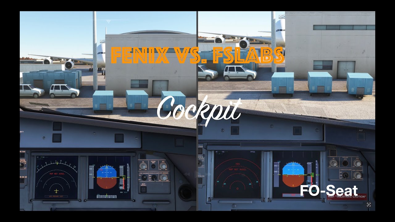 Fenix vs. FSLabs Comparison Part 1 -Cockpit-