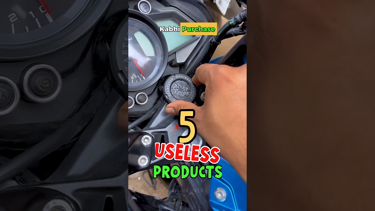 5 Useless Products for Riders❌