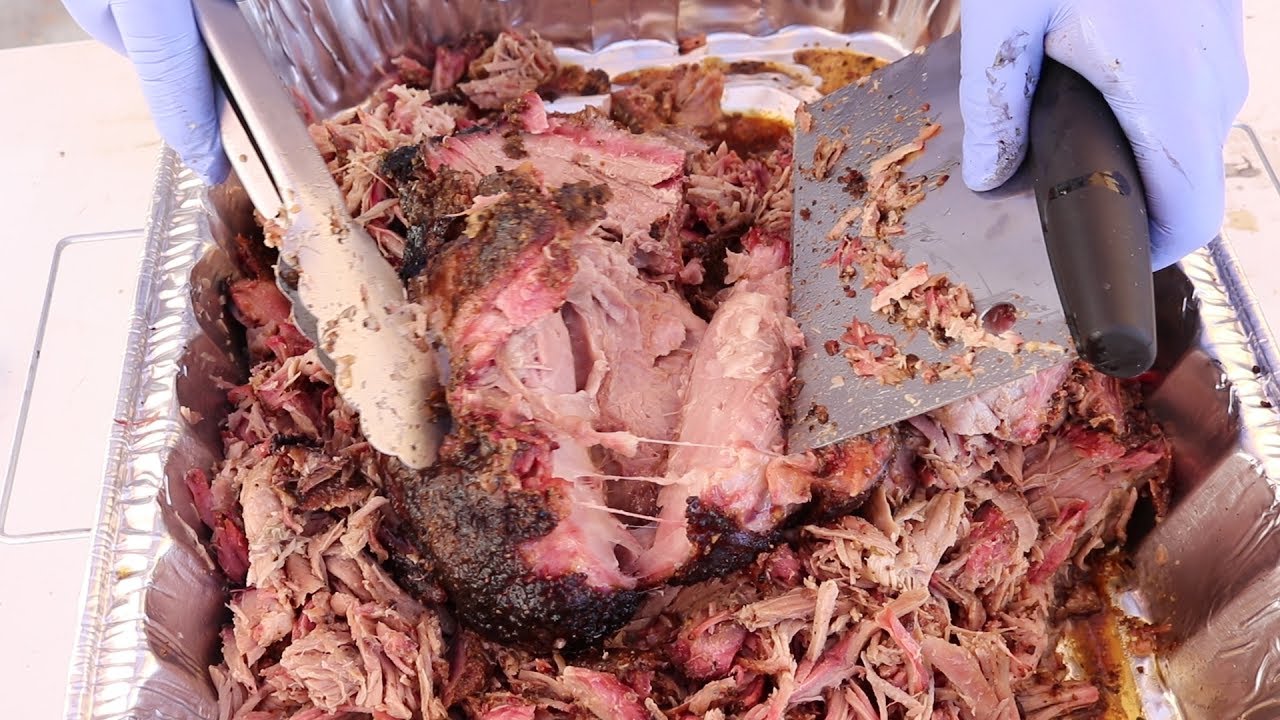 Smoked Pulled pork from pork butt/shoulder - The Smokehouse EP#7
