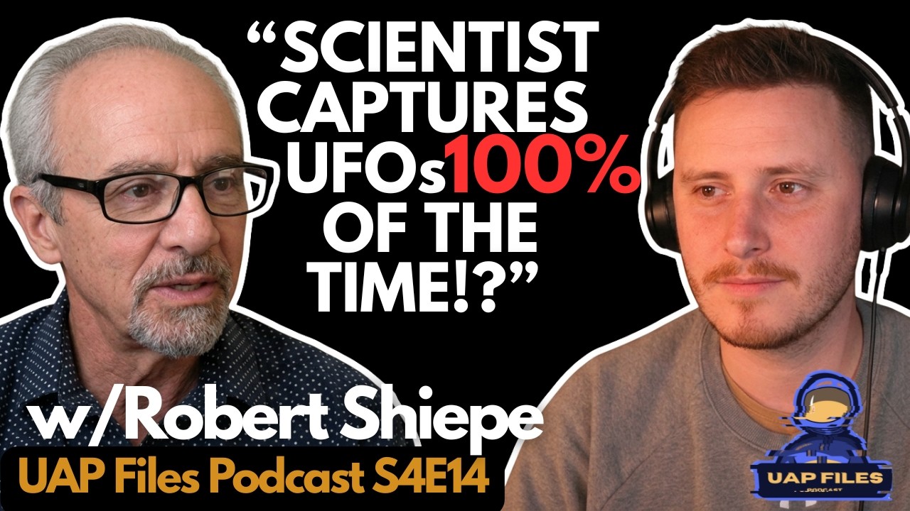 UFOs: Scientist Captures UAP 100% Of The Time w/ Robert Shiepe | UAP Files Podcast S4|E14