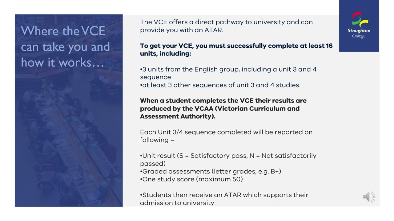 Pathways Advice Senior Secondary 2023 VCE v VCE VM v VPC