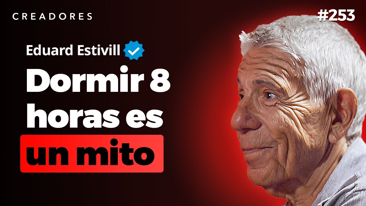 Dr del Sueño: “No necesitas dormir 8 horas para despertar con energía” (Eduard Estivill)