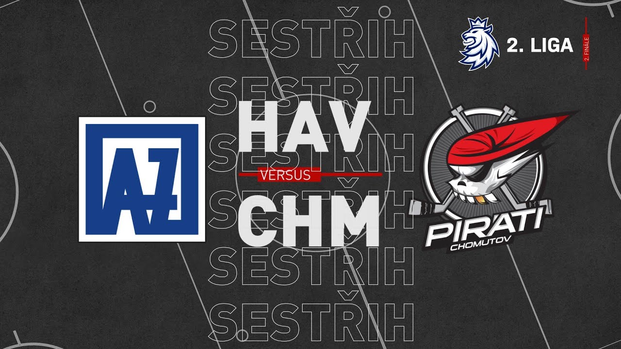 SESTŘIH 2. finále 2. ligy: AZ Havířov vs Piráti Chomutov 1:2 po prodloužení