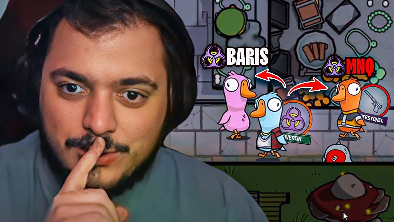 BÜTÜN LOBİYE HASTALIK BULAŞTIRDIM !☢️ | EKİP İLE GOOSE GOOSE DUCK