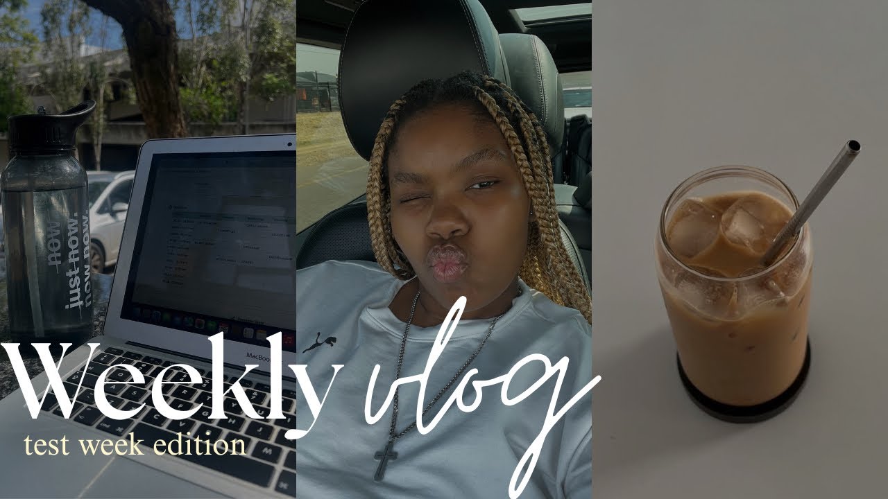 Weekly VLOG | test week in my life | Kats world