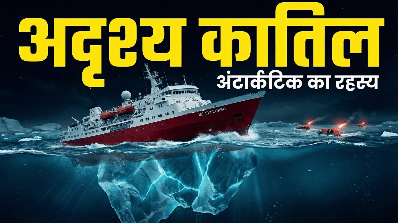 154 लोग, माइनस 20 डिग्री, काला समंदर | MS Explorer Shipwreck | Antarctica Horror Mystery Hindi