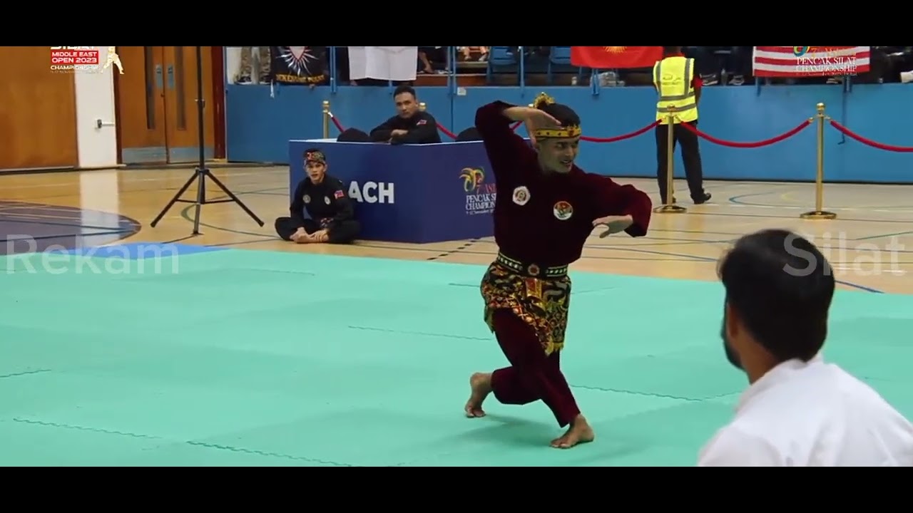 Jasper Jay PHILIPINES vs Syarif Hidayatullah INDONESIA Solo Kreatif / Dubai Asian Pencak Silat 2023